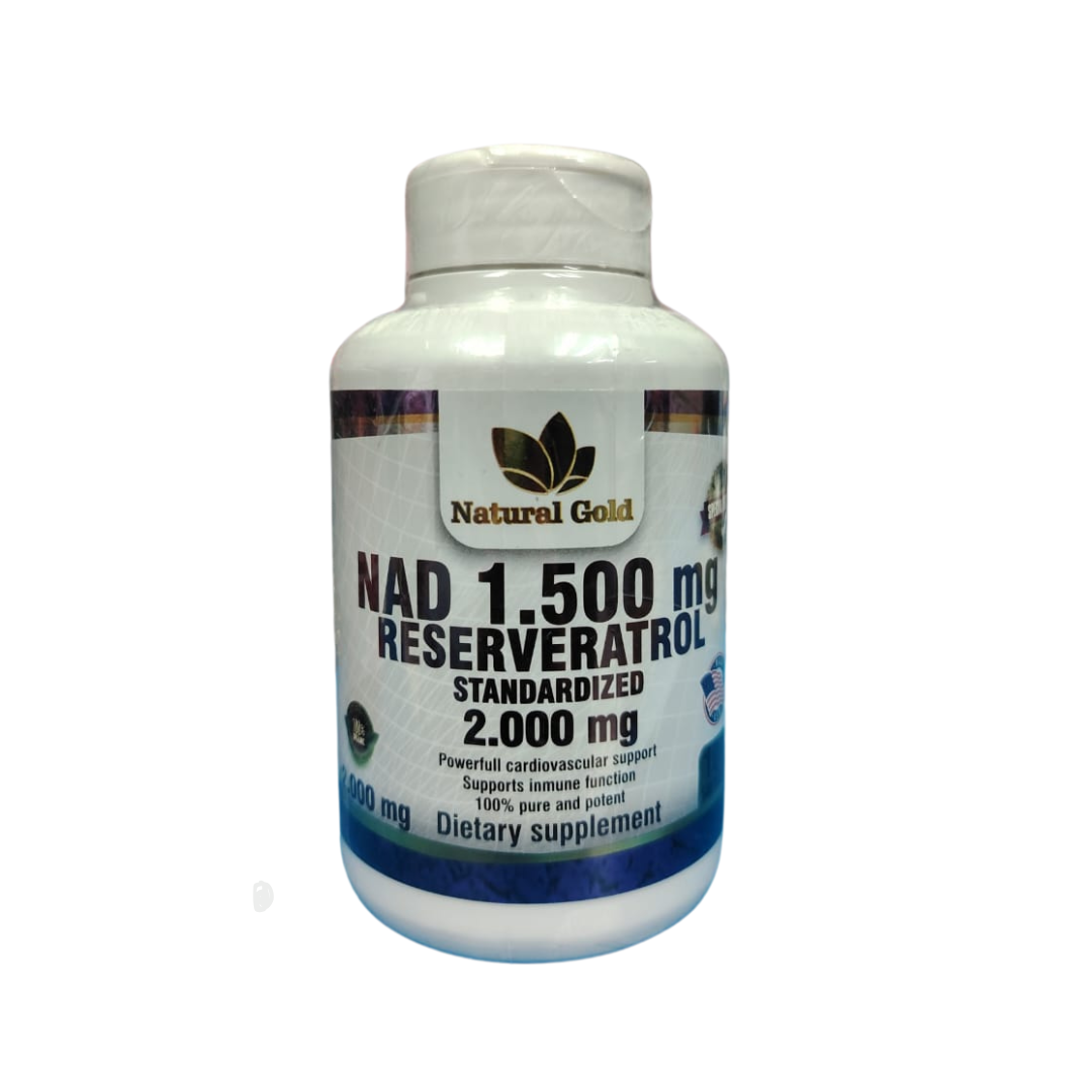 NAD+RESVERATROL CAP X 100 NATURAL HEALTH